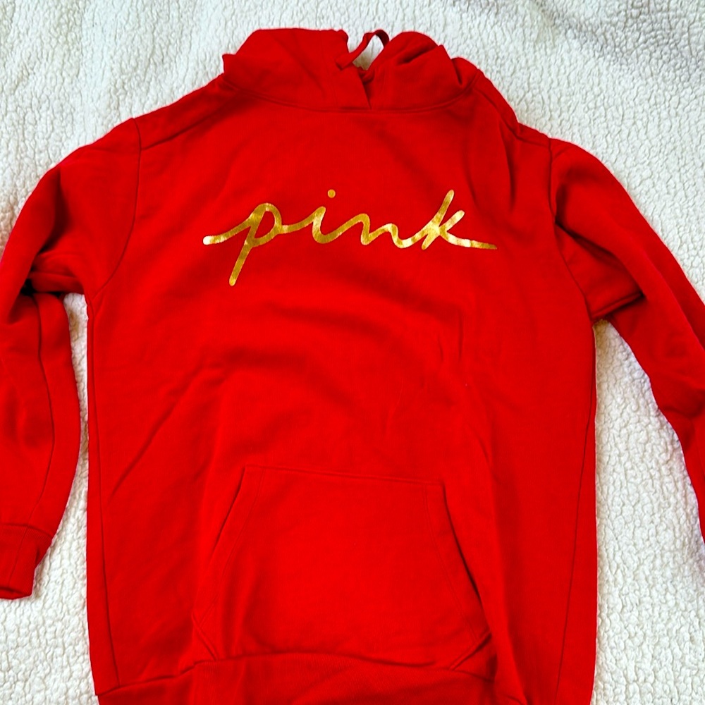 XS pink hoodie